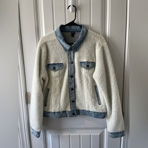 Sherpa Jean Jacket